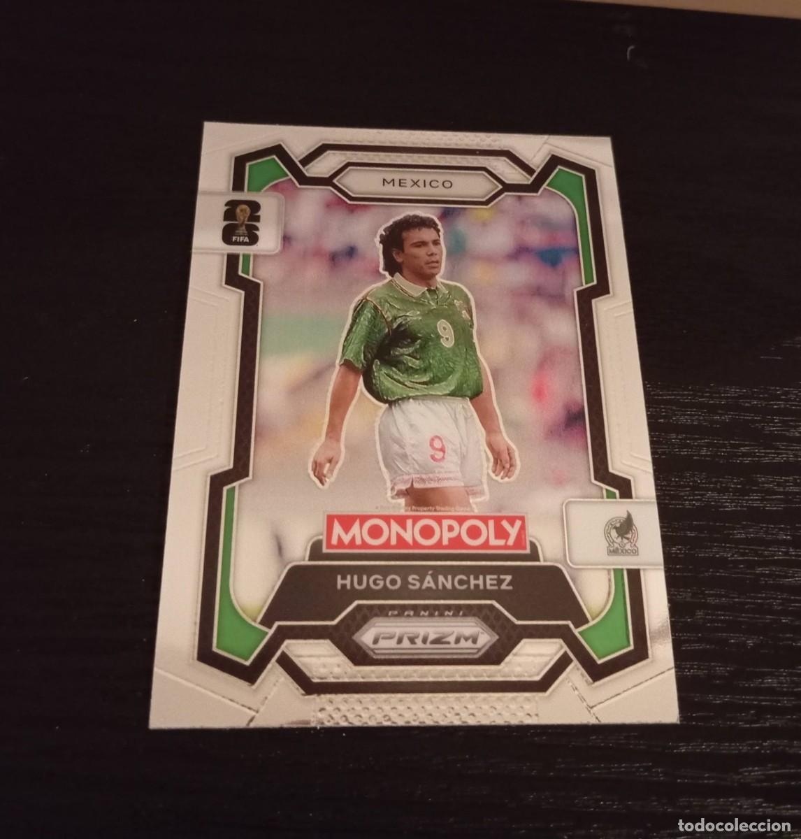 Cromos de f&uacute;tbol: -PANINI MONOPOLY PRIZM FIFA WORLD CUP 2026 : 56 HUGO SANCHEZ ( MEXICO )