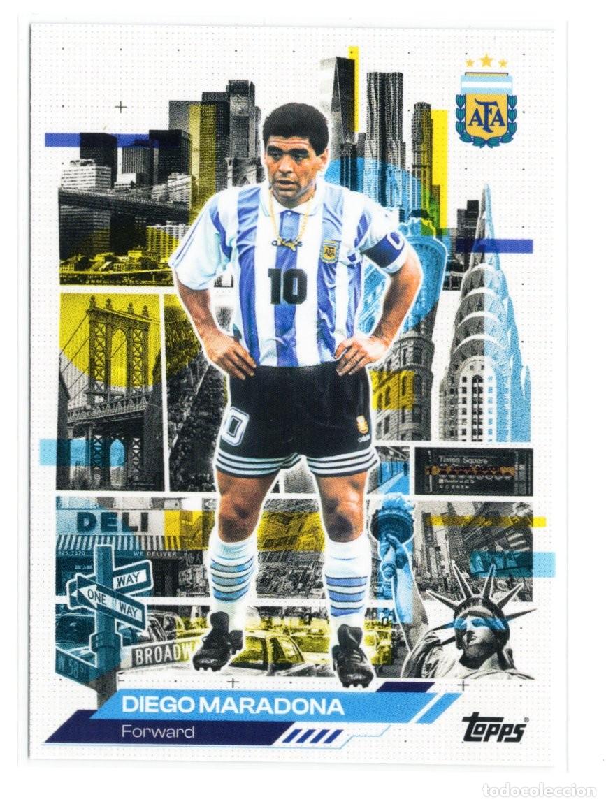 Cromos de f&uacute;tbol: Diego Maradona Argentina 2026 Topps