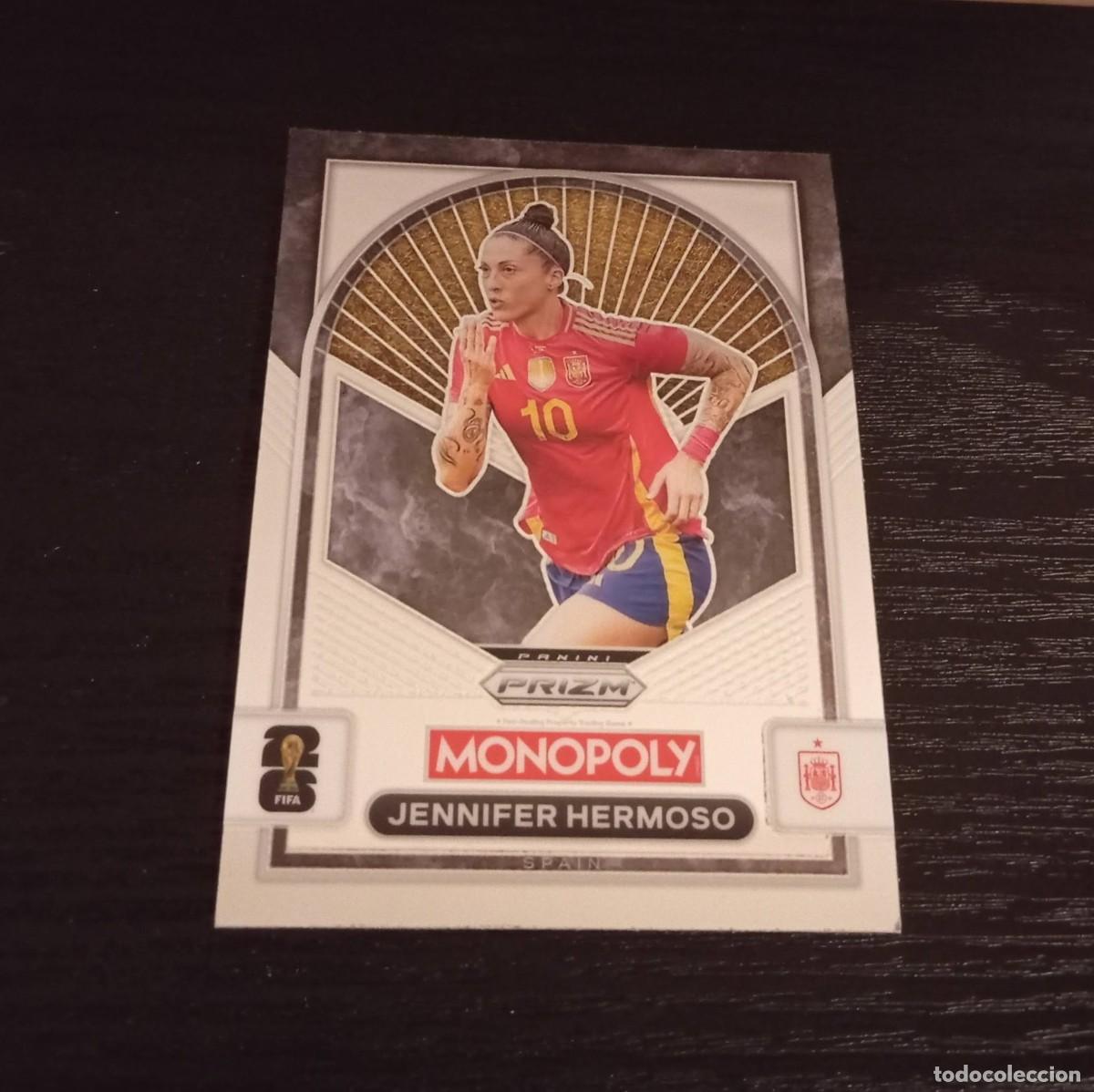 Cromos de f&uacute;tbol: -PANINI MONOPOLY PRIZM FIFA WORLD CUP 2026 : 98 JENNIFER HERMOSO ( ESPA&Ntilde;A )