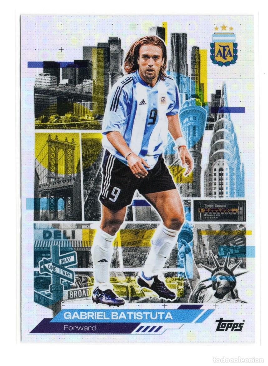Cromos de f&uacute;tbol: Batistuta Argentina 2026 Topps Team Set