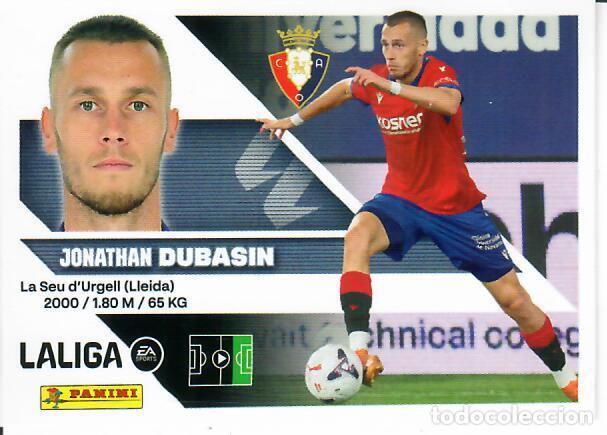 Cromos de f&uacute;tbol: CROMO PANINI LIGA 26 27 - COLOCA N&ordm; 16 BIS - DUBASIN - OSASUNA - 3&ordf; EDICI&Oacute;N