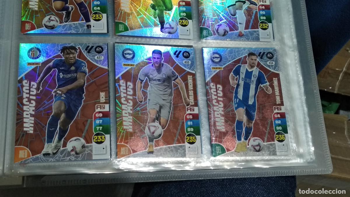 Cromos de f&uacute;tbol: Carlos Vicente N&ordm; 433 Alav&eacute;s impactos cromo adrenalyn XL 24-25 2024-2025