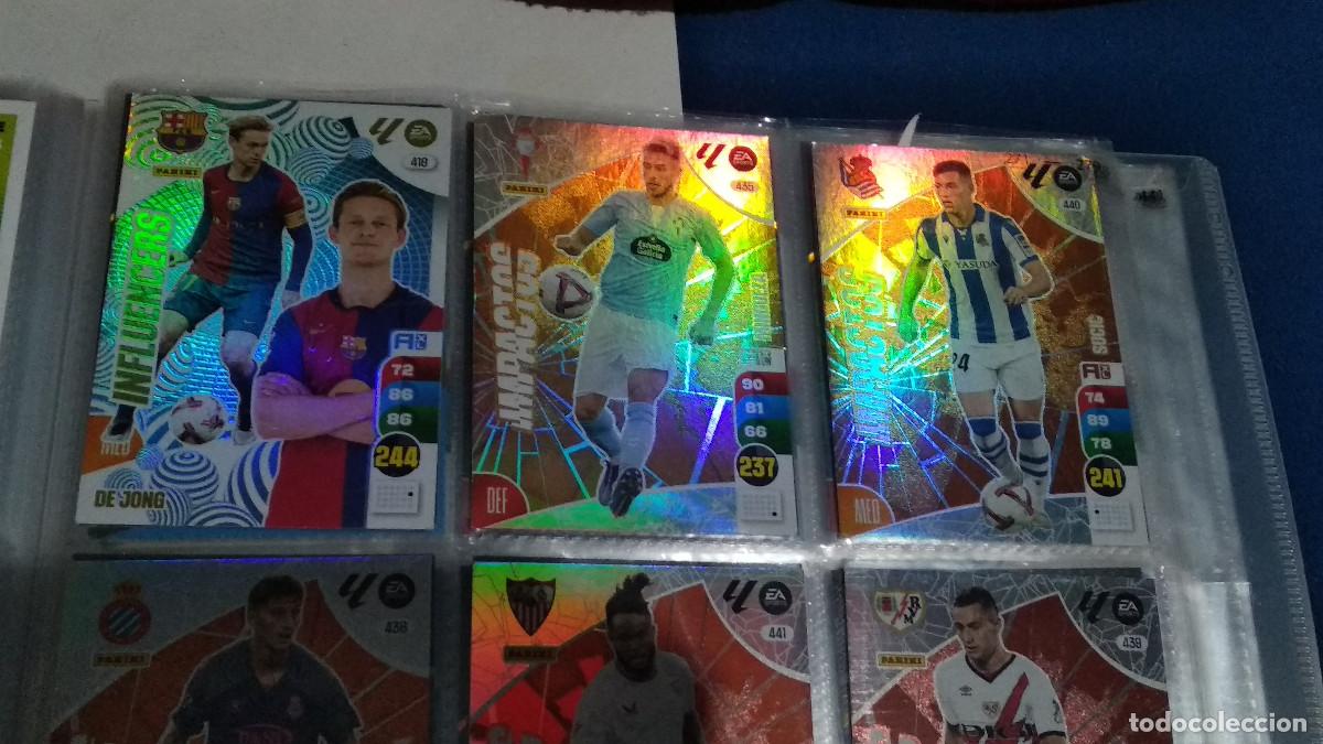 Figurine di Calcio: 418 DE JONG INFLUENCERS F.C. BARCELONA BAR&Ccedil;A cromo adrenalyn XL 24-25 2024-2025