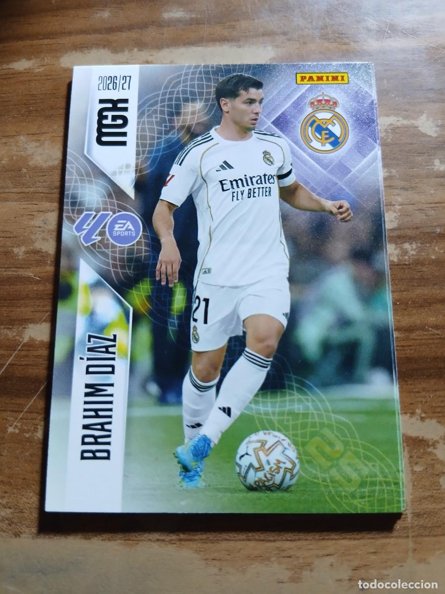 Figurine di Calcio: CARD MEGACRACKS TEMPORADA 26/27: BRAHIM DIAZ (REAL MADRID), N&deg; 230