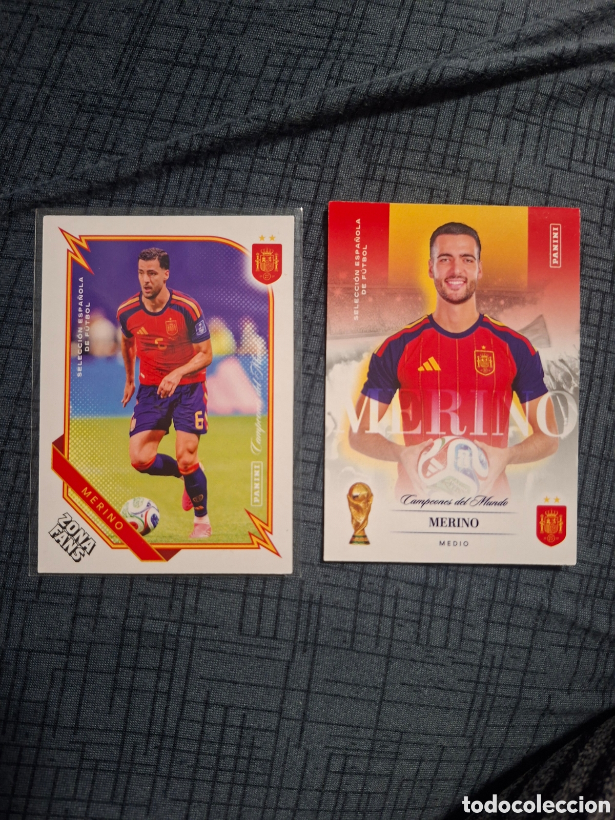Cromos de f&uacute;tbol: LOTE MERINO PASI&Oacute;N ESPA&Ntilde;A 2026 PANINI CLUB