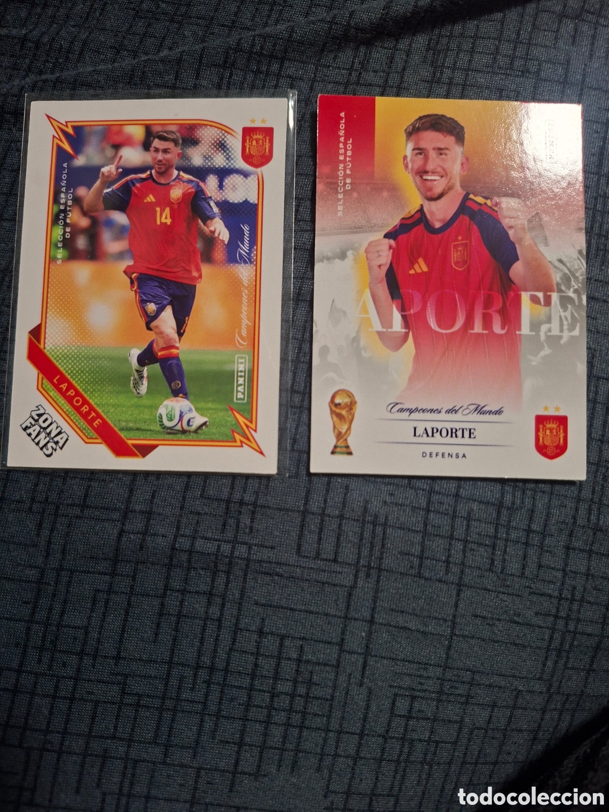 Cromos de f&uacute;tbol: LOTE LAPORTE PASI&Oacute;N ESPA&Ntilde;A 2026 PANINI CLUB