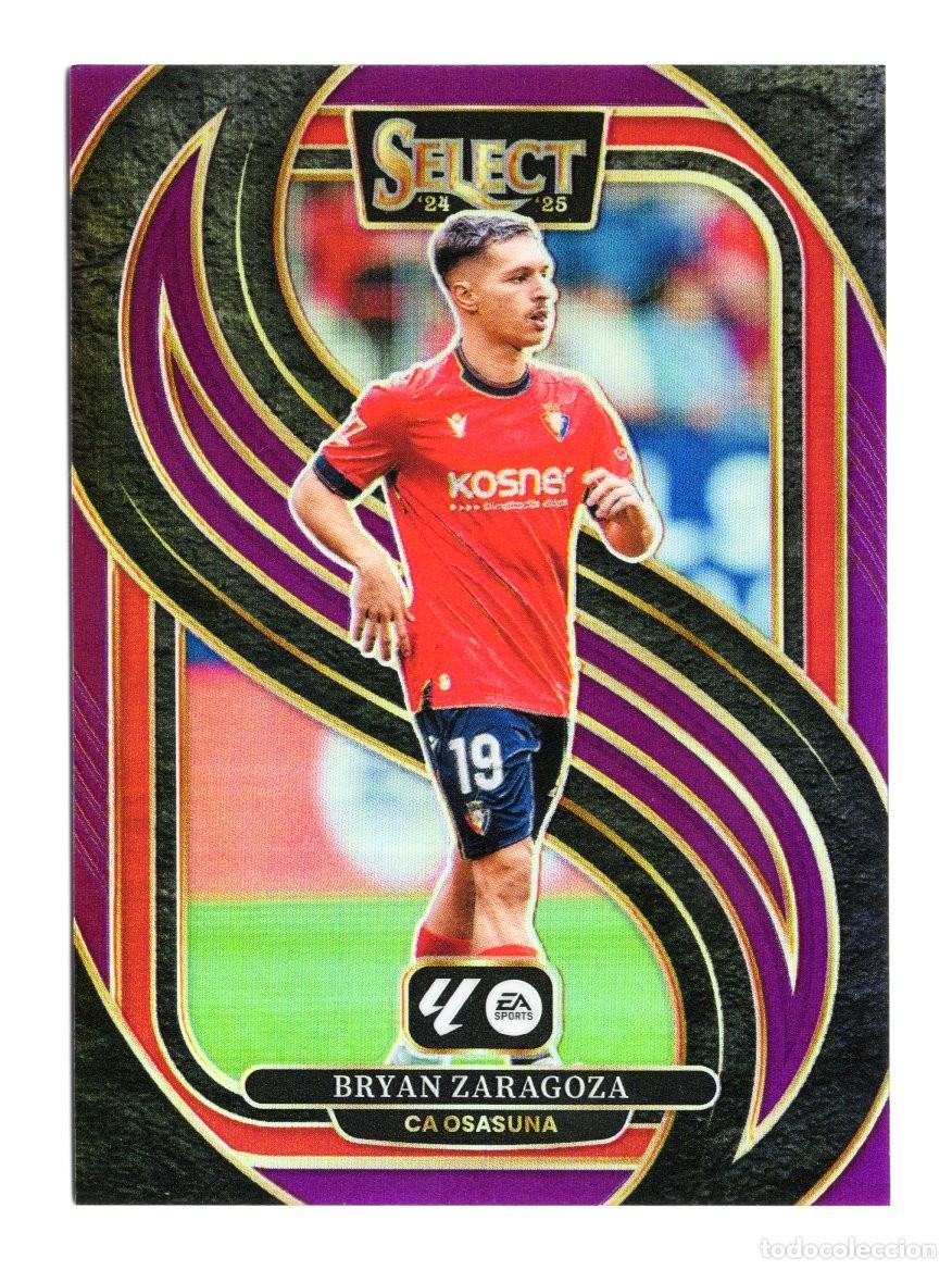 Cromos de f&uacute;tbol: Bryan Zaragoza Osasuna Select Panini Numerada /99
