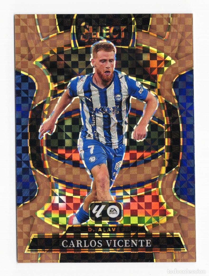 Figurine di Calcio: Carlos Vicente Alaves Select Panini Numerada /99