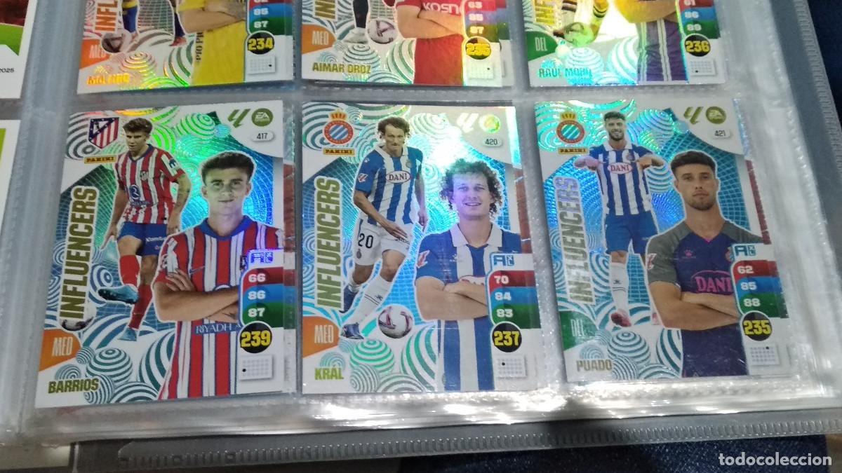Figurine di Calcio: 421 PUADO, RCD Espanyol INFLUENCERS cromo adrenalyn XL 24-25 2024-2025