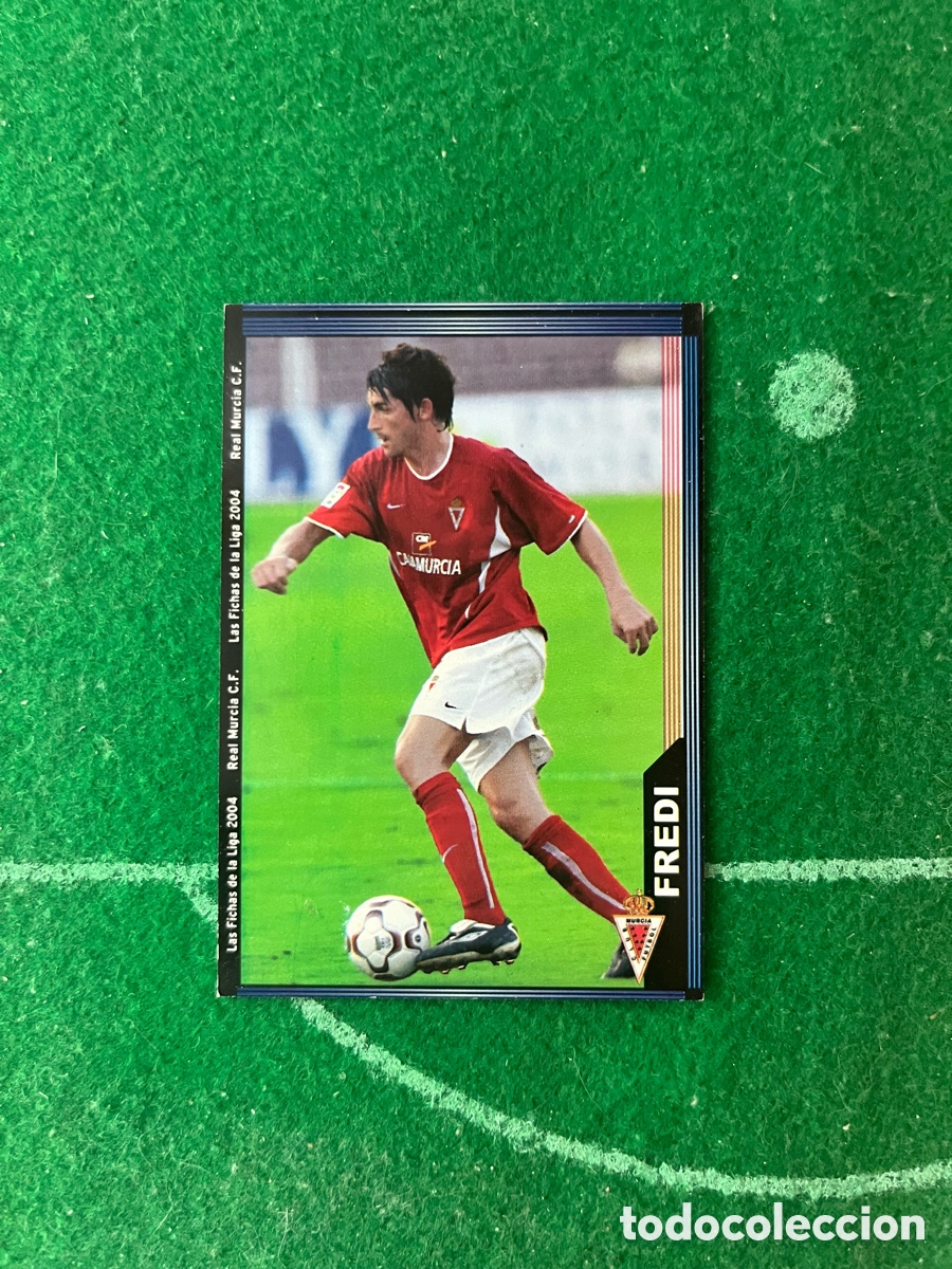 Figurine di Calcio: 476 FREDI REAL MURCIA LAS FICHAS DE LA LIGA 2003 2004 MUNDICROMO