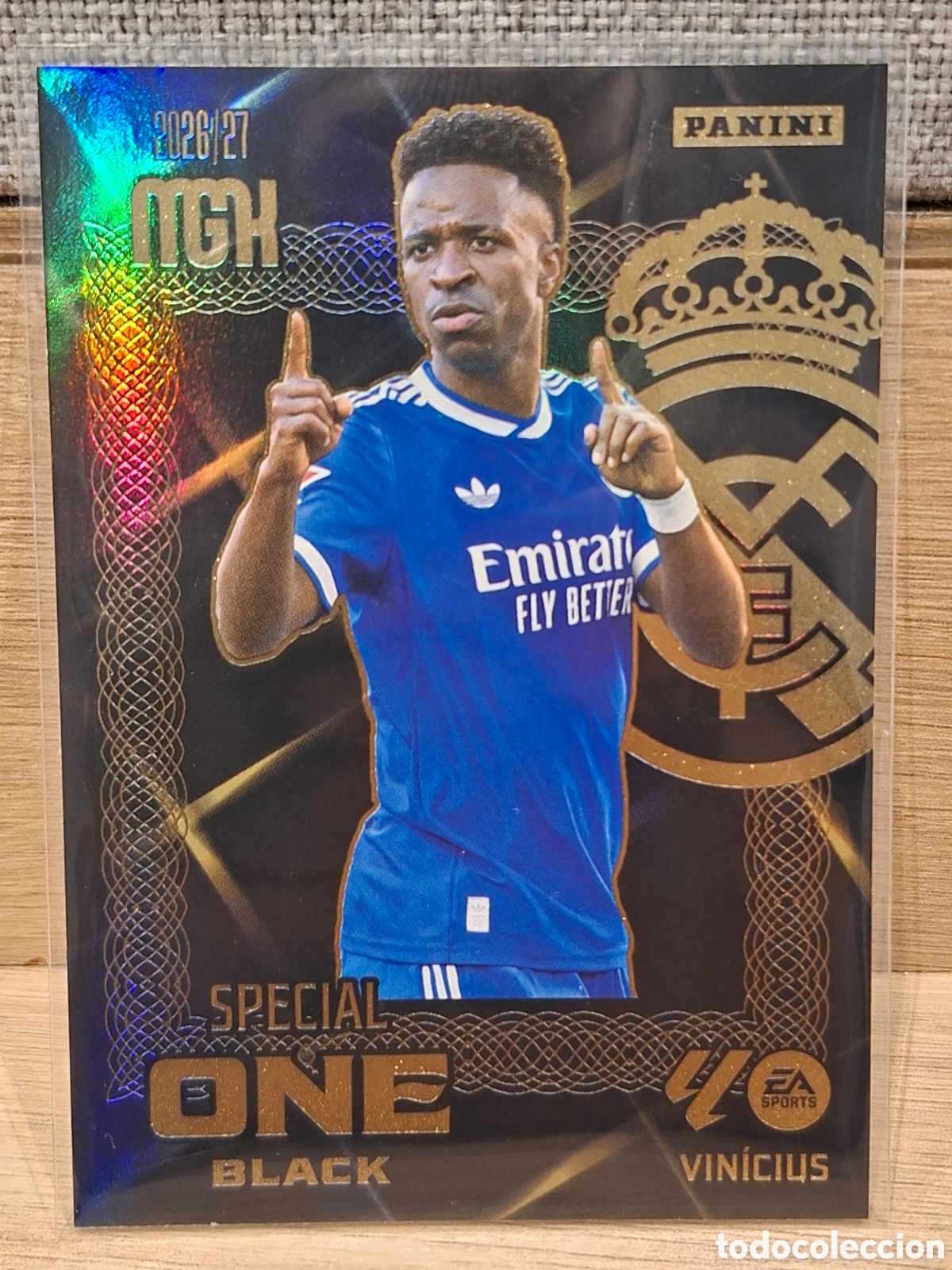 Cromos de f&uacute;tbol: Special One Black - Vinicius