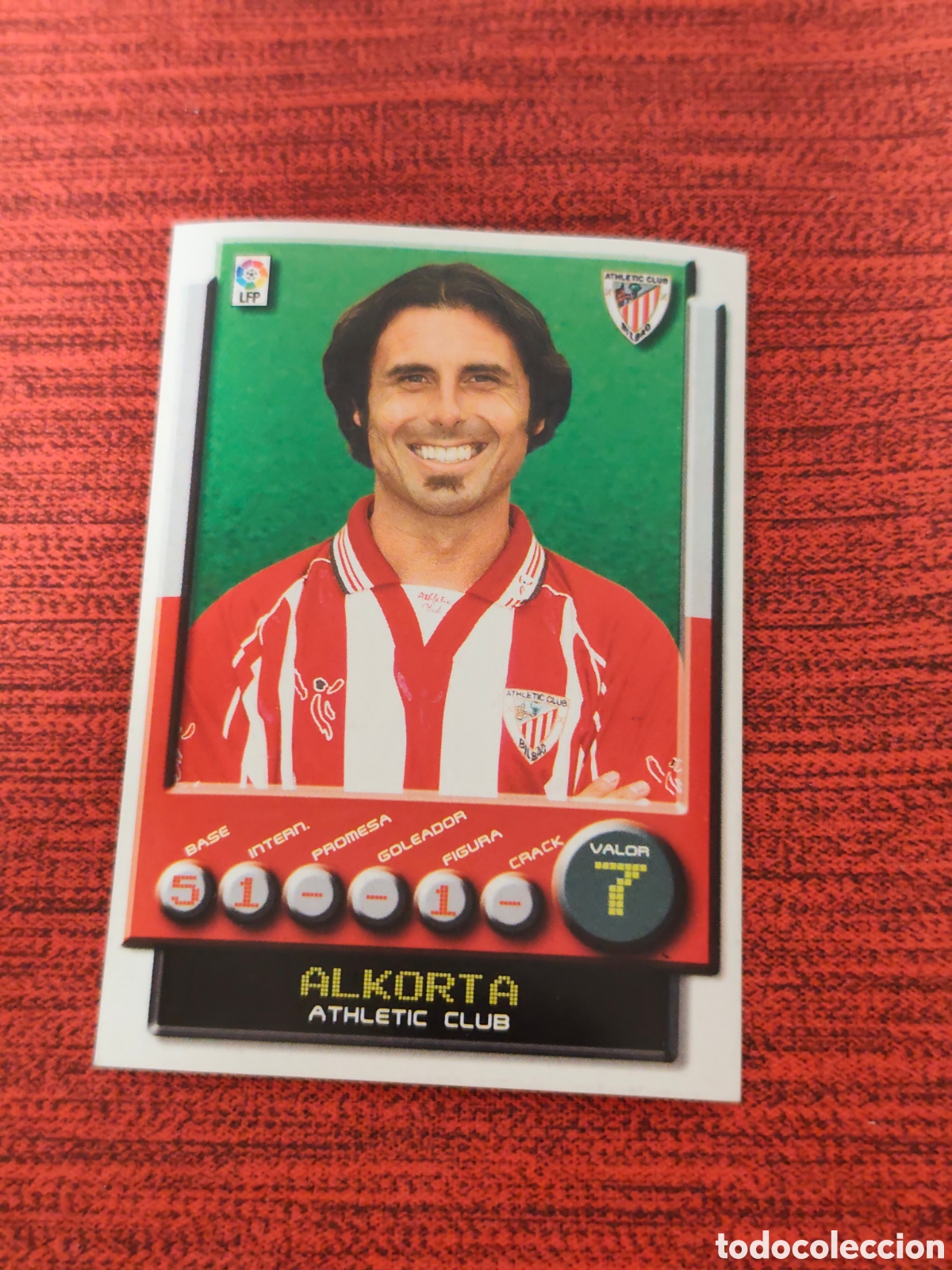 Cromos de f&uacute;tbol: 25 ALKORTA ATHLETIC BILBAO SUPERLIGA 2001 2002