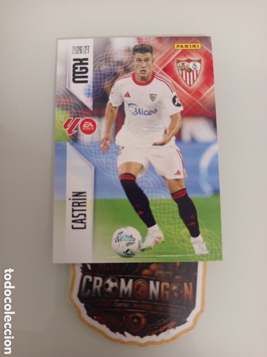 Fu&szlig;ball-Sticker: ❇️ CROMO ⚽ CARD 332 CASTR&Iacute;N (SEVILLA) - MEGACRACKS 2026/27 (PANINI) ❇️