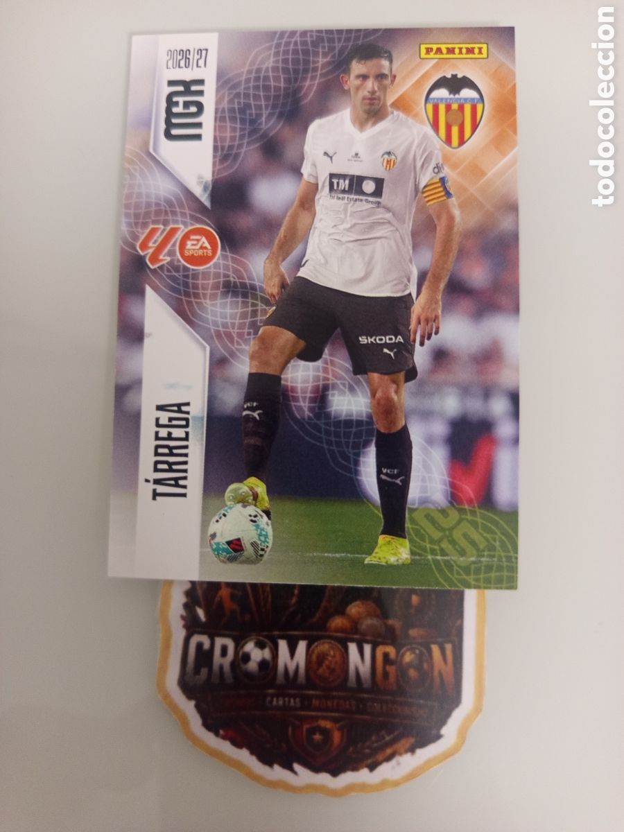 Fu&szlig;ball-Sticker: ❇️ CROMO ⚽ CARD 348 T&Aacute;RREGA (VALENCIA) - MEGACRACKS 2026/27 (PANINI) ❇️