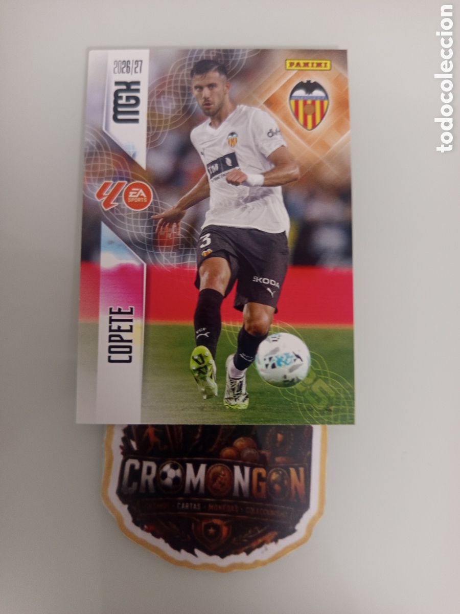 Fu&szlig;ball-Sticker: ❇️ CROMO ⚽ CARD 349 COPETE (VALENCIA) - MEGACRACKS 2026/27 (PANINI) ❇️