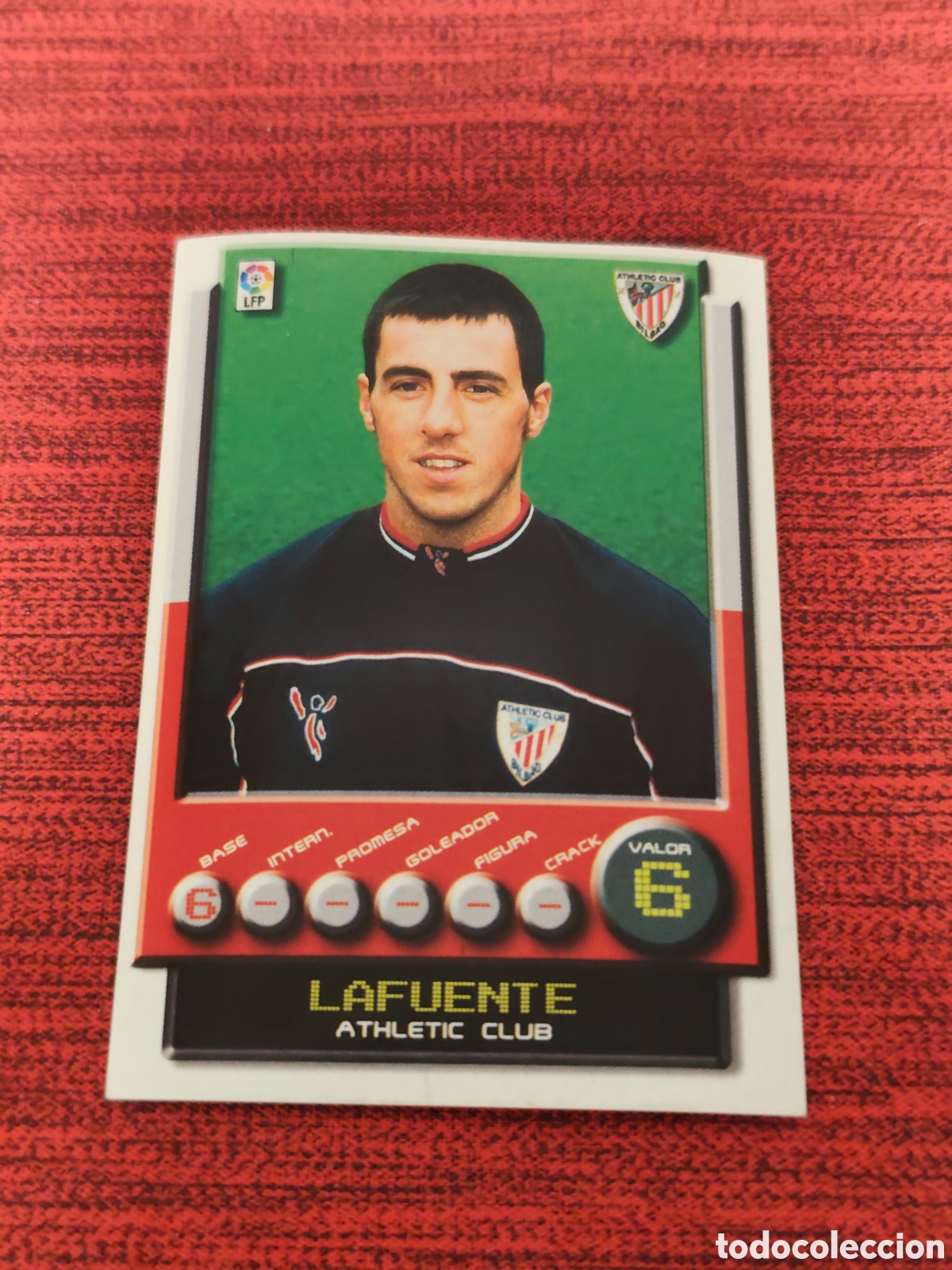 Cromos de Futebol: 21 LAFUENTE ATHLETIC BILBAO SUPERLIGA 2001 2002