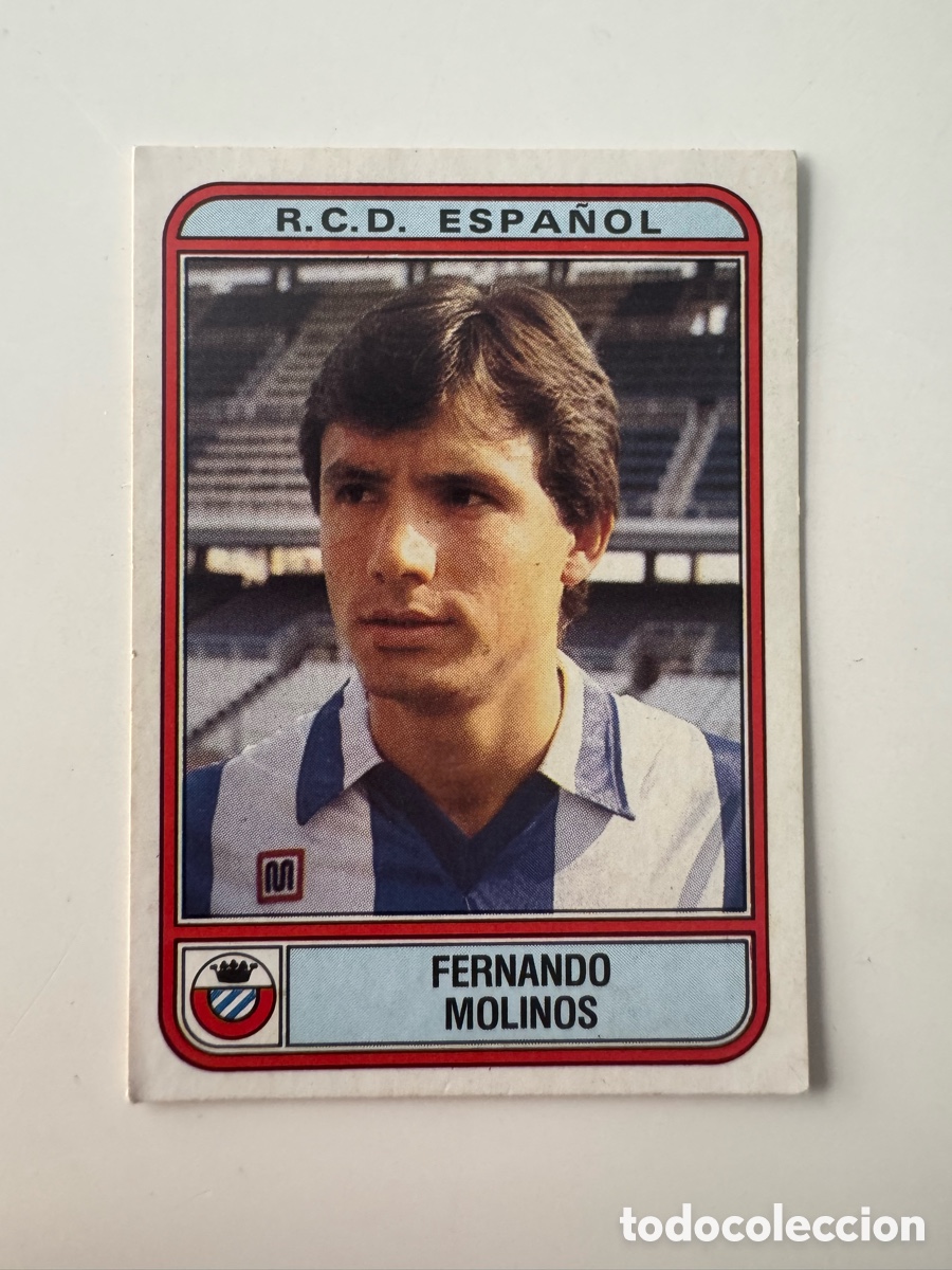 Cromos de Futebol: Figurine Panini Futbol 81 - 82 1981 1982 Espa&ntilde;ol &ndash; N&ordm; 128 &ndash; FERNANDO MOLINOS