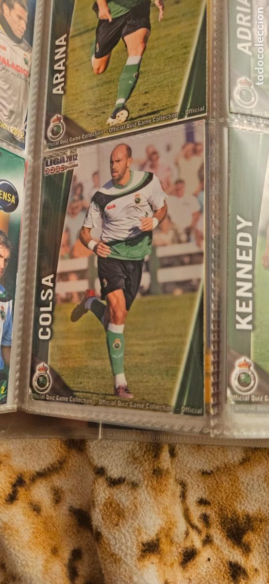 Cromos de Futebol: 313: colsa - Racing de Santander - quiz game 2011 2012 sport mundicromo trading card