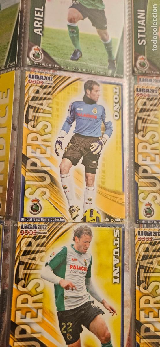 Cromos de f&uacute;tbol: 320: S.S. To&ntilde;o - Racing de Santander - quiz game 2011 2012 sport mundicromo trading card
