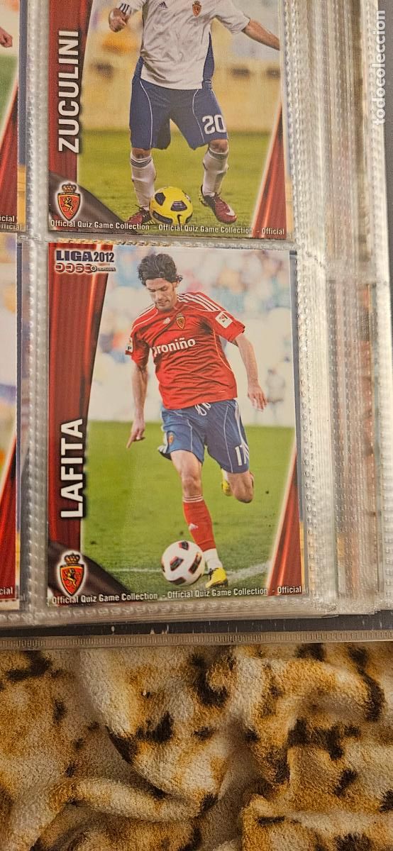 Cromos de f&uacute;tbol: 342 Lafita - Real Zaragoza - quiz game 2011 2012 sport mundicromo trading card