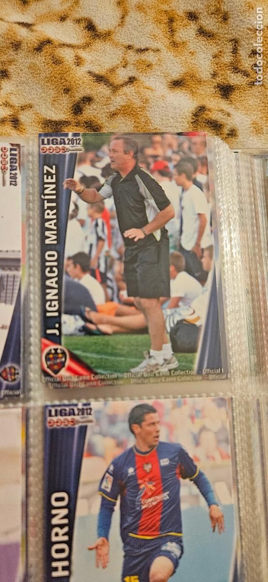 Cartes &agrave; collectionner de Football: 354 Juan Ignacio Mart&iacute;nez (Entrenador) - Levante UD - quiz game 2011 2012 sport mundicromo trading c