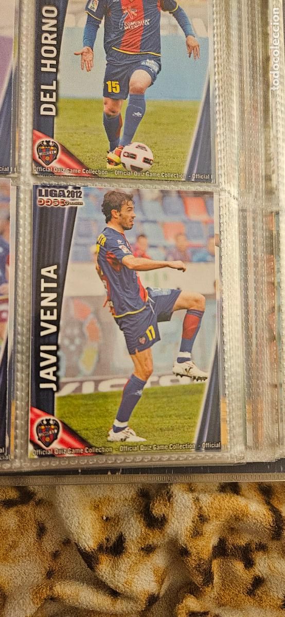 Cartes &agrave; collectionner de Football: 360 Javi Venta - Levante UD - quiz game 2011 2012 sport mundicromo trading card