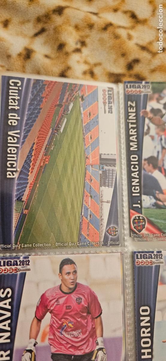 Cartes &agrave; collectionner de Football: 353 Estadio Ciudad de Valencia - Levante UD - quiz game 2011 2012 sport mundicromo trading card