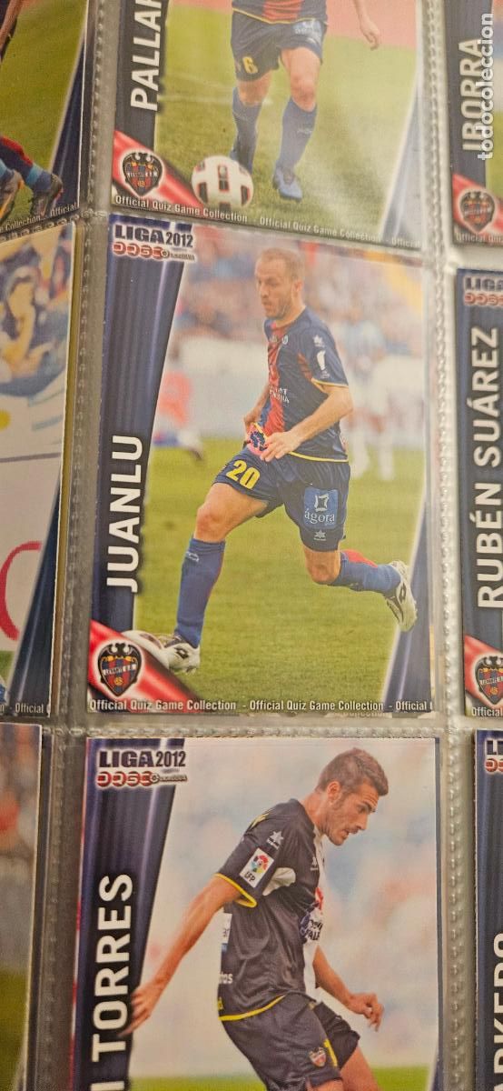 Cartes &agrave; collectionner de Football: 365 Juanlu - Levante UD - quiz game 2011 2012 sport mundicromo trading card