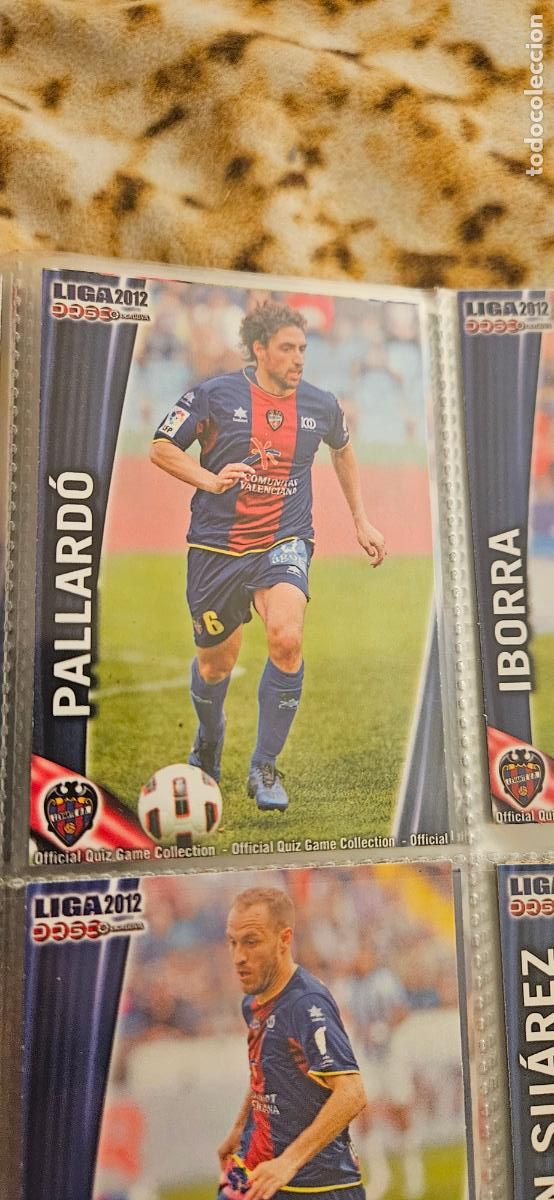 Cartes &agrave; collectionner de Football: 362 Pallard&oacute; - Levante UD - quiz game 2011 2012 sport mundicromo trading card