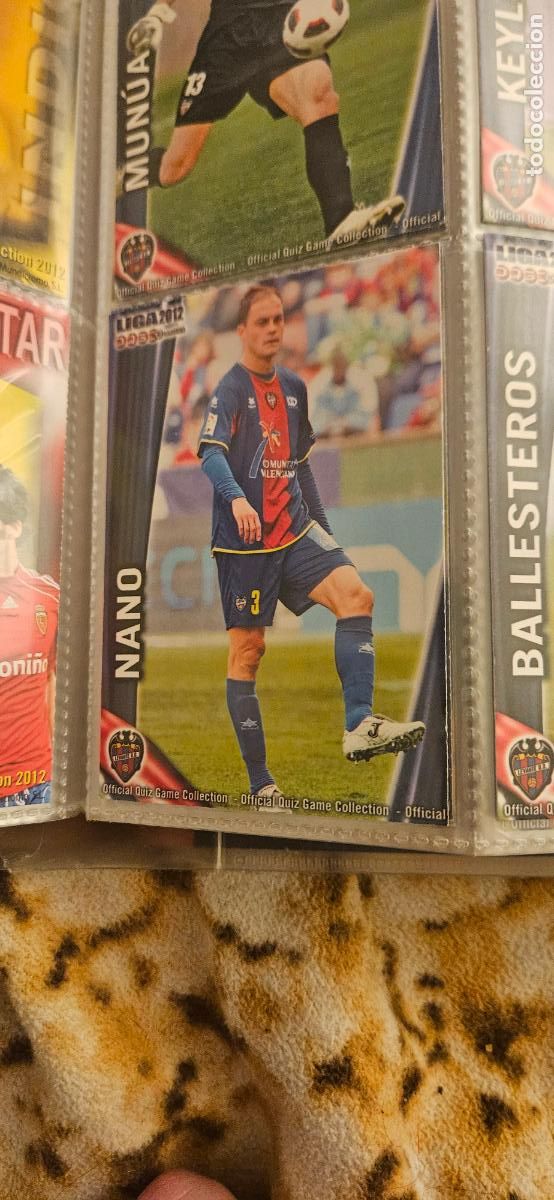 Cartes &agrave; collectionner de Football: 358 Nano - Levante UD - quiz game 2011 2012 sport mundicromo trading card