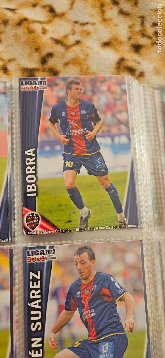 Cartes &agrave; collectionner de Football: 363 Iborra - Levante UD - quiz game 2011 2012 sport mundicromo trading card