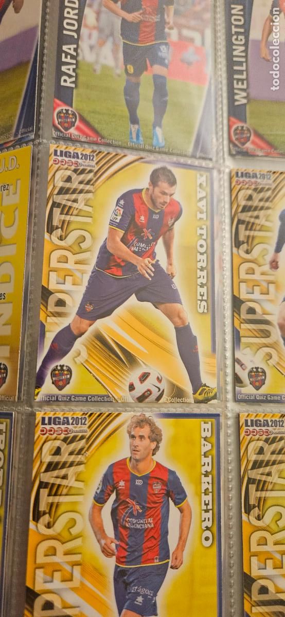 Cartes &agrave; collectionner de Football: 374 S.S. Xavi Torres - Levante UD - quiz game 2011 2012 sport mundicromo trading card
