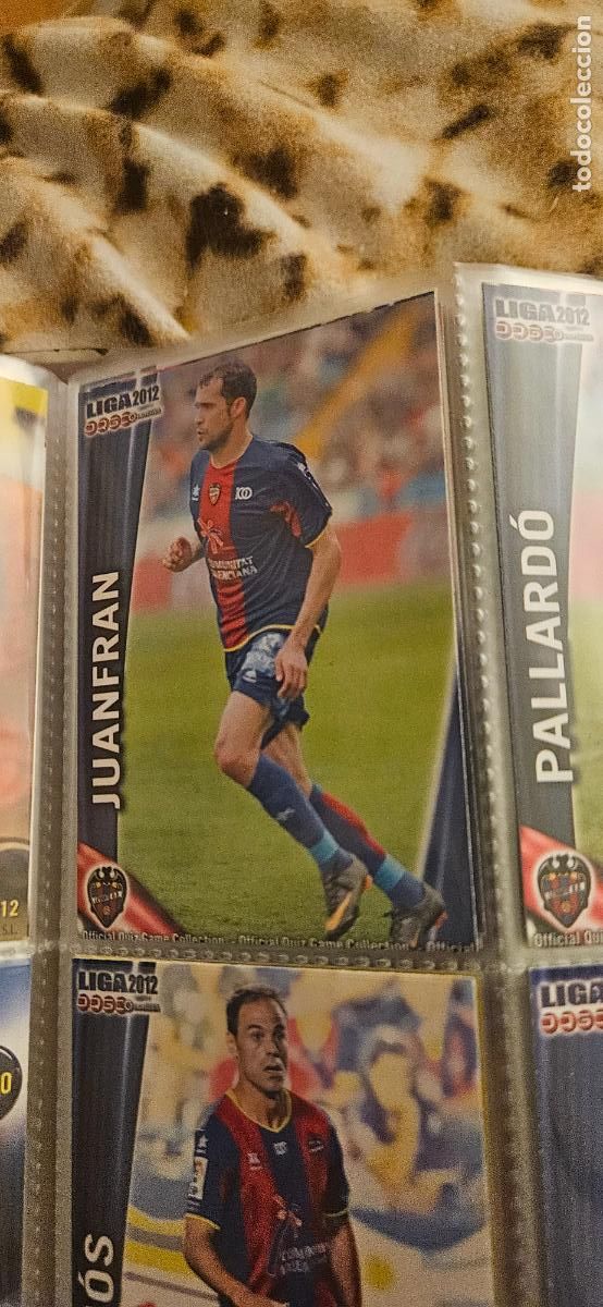 Cartes &agrave; collectionner de Football: 361 Juanfran - Levante UD - quiz game 2011 2012 sport mundicromo trading card