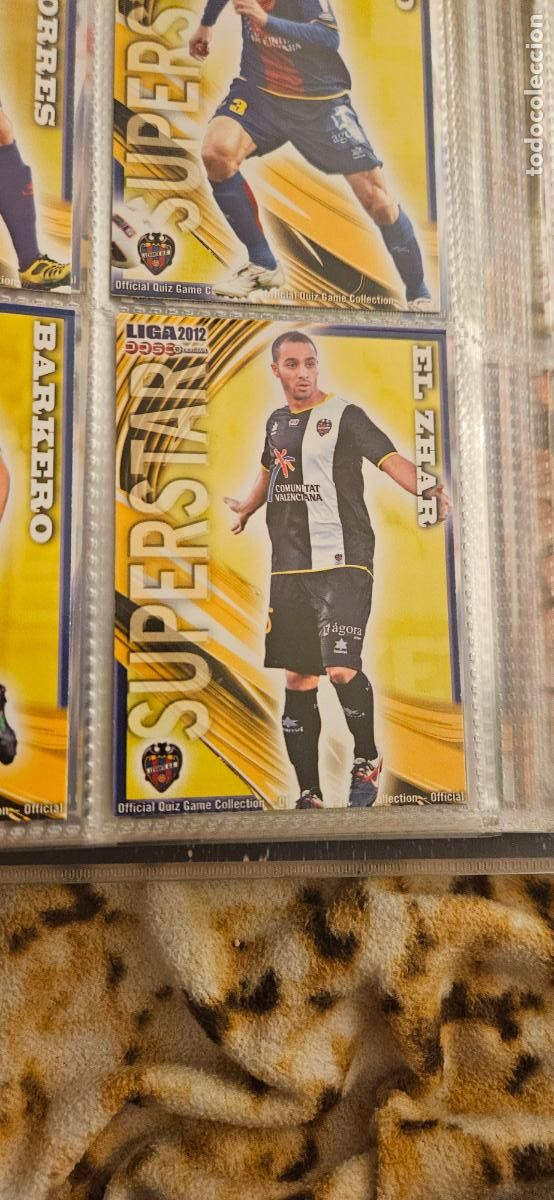 Cartes &agrave; collectionner de Football: 378 S.S. El Zhar - Levante UD - quiz game 2011 2012 sport mundicromo trading card