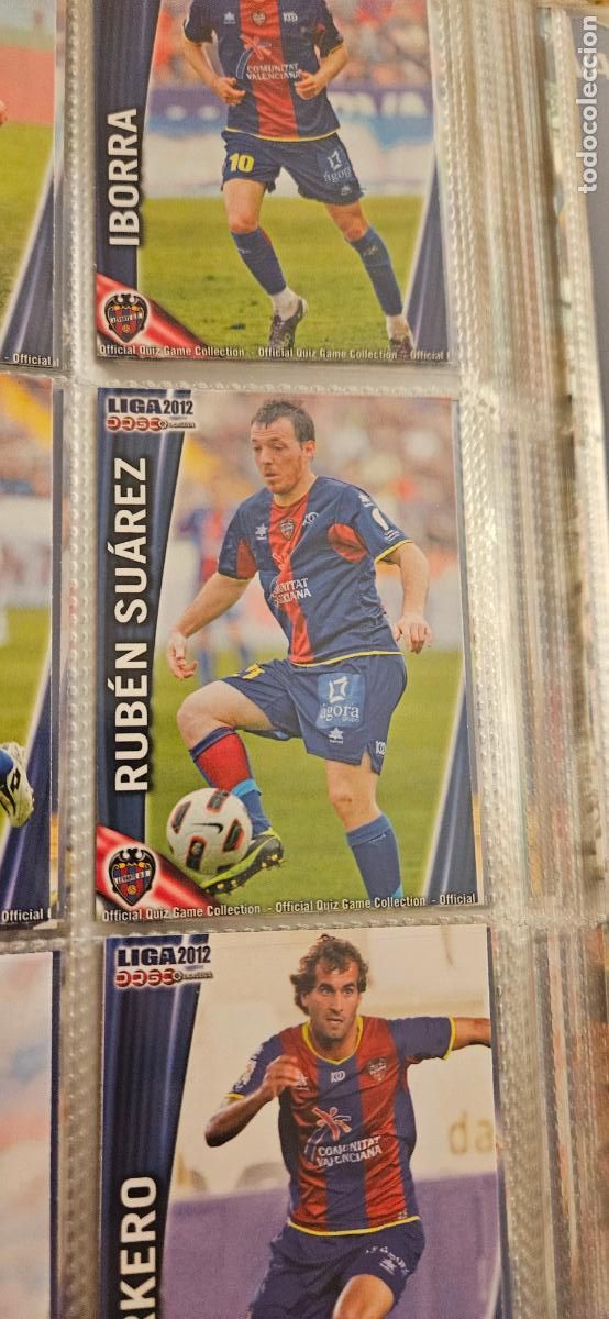 Cartes &agrave; collectionner de Football: 366 Rub&eacute;n Su&aacute;rez - Levante UD - quiz game 2011 2012 sport mundicromo trading card