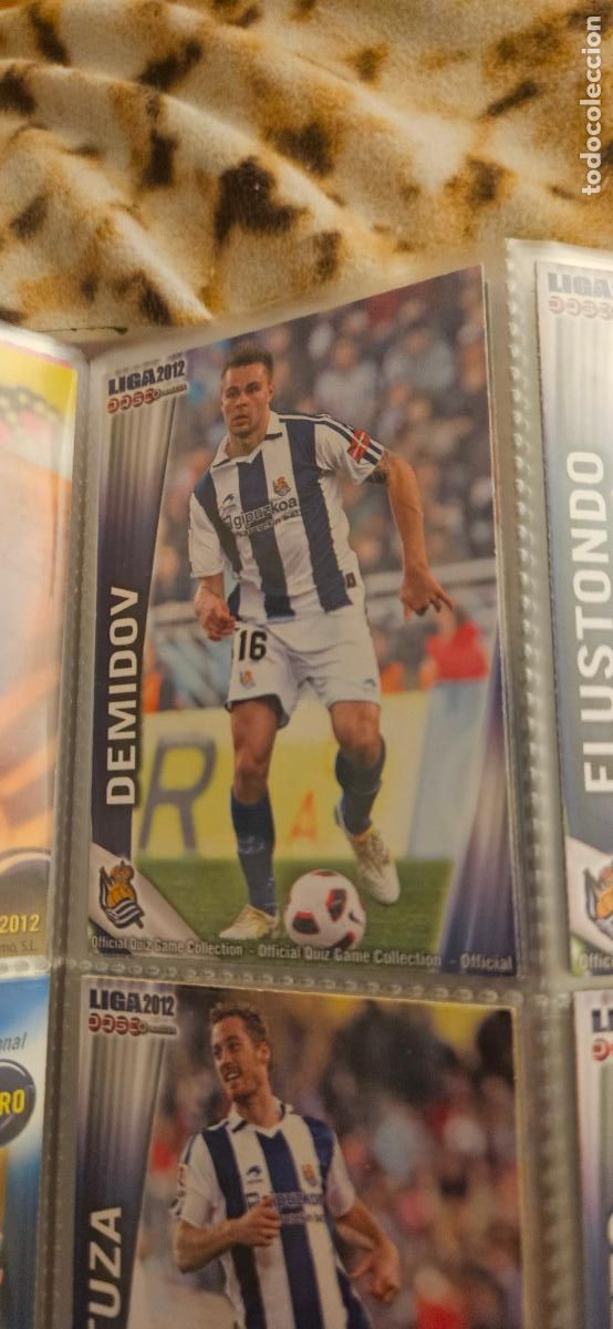 Fu&szlig;ball-Sticker: 388 demidov Real Sociedad - quiz game 2011 2012 sport mundicromo trading card