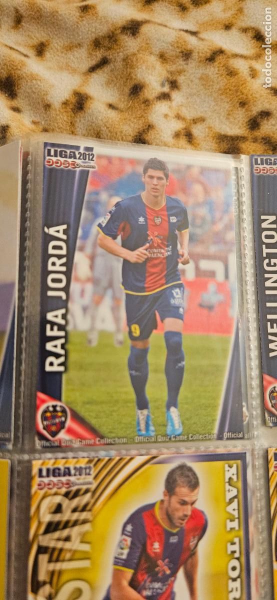 Cartes &agrave; collectionner de Football: 371 Rafa Jord&aacute; - Levante UD - quiz game 2011 2012 sport mundicromo trading card
