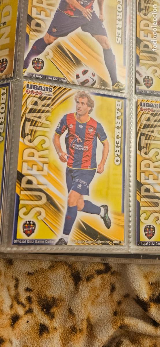 Cartes &agrave; collectionner de Football: 377 S.S. Barkero - Levante UD - quiz game 2011 2012 sport mundicromo trading card