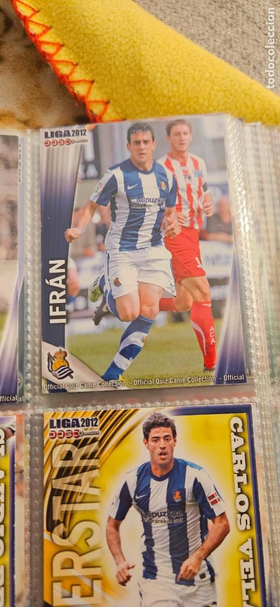 Cartes &agrave; collectionner de Football: 399 Diego Ifr&aacute;n - Real Sociedad - quiz game 2011 2012 sport mundicromo trading card