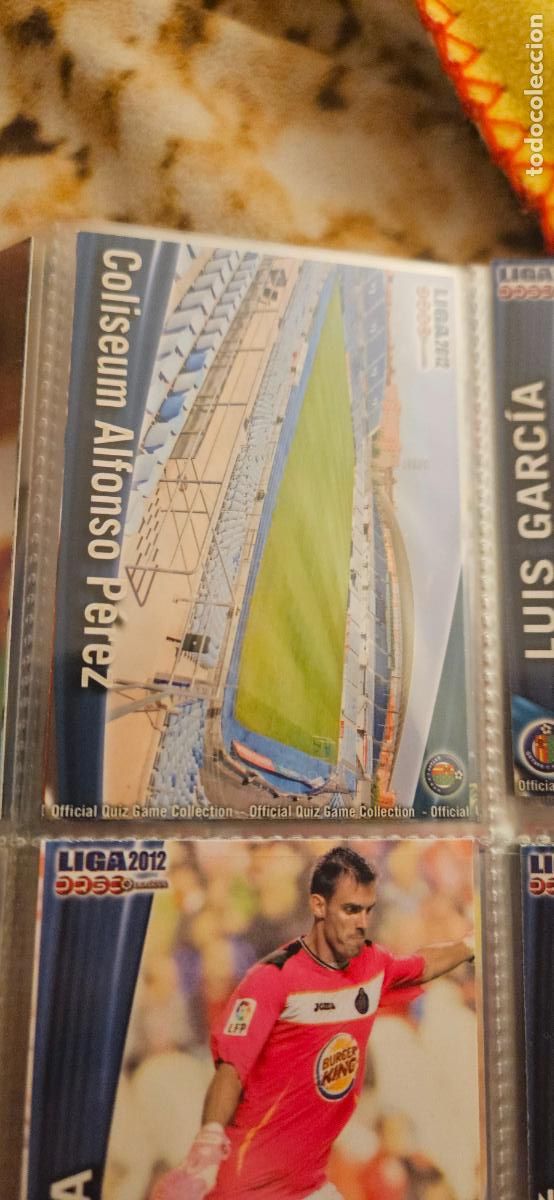 Cartes &agrave; collectionner de Football: 407 Coliseum Alfonso P&eacute;rez - Getafe CF - quiz game 2011 2012 sport mundicromo trading card