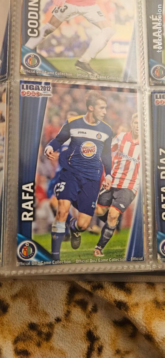 Cartes &agrave; collectionner de Football: 413 Rafa - Getafe CF - quiz game 2011 2012 sport mundicromo trading card