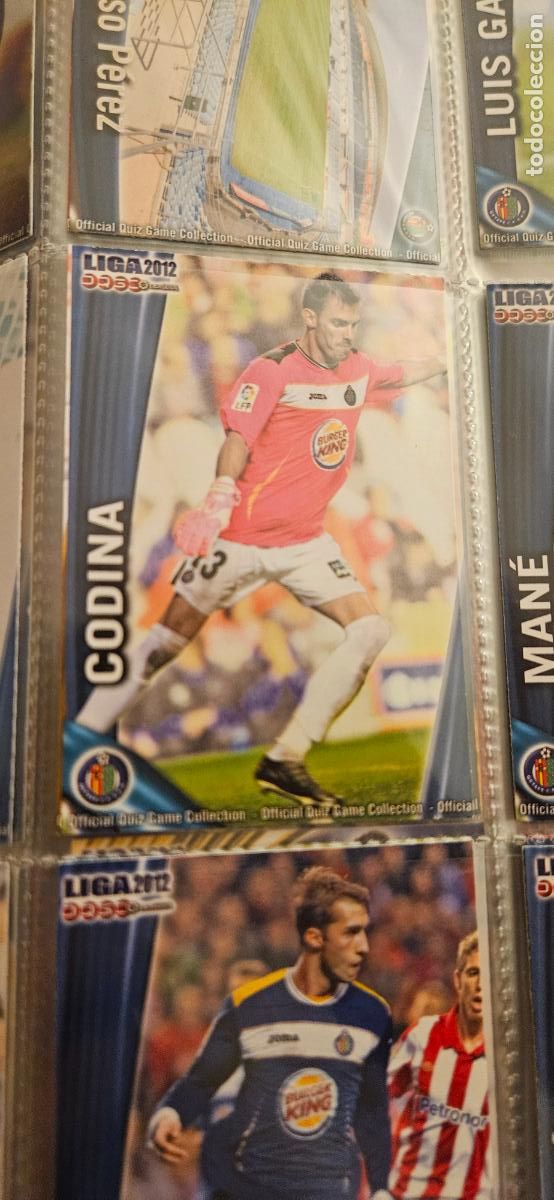 Cartes &agrave; collectionner de Football: 410 Codina - Getafe CF - quiz game 2011 2012 sport mundicromo trading card
