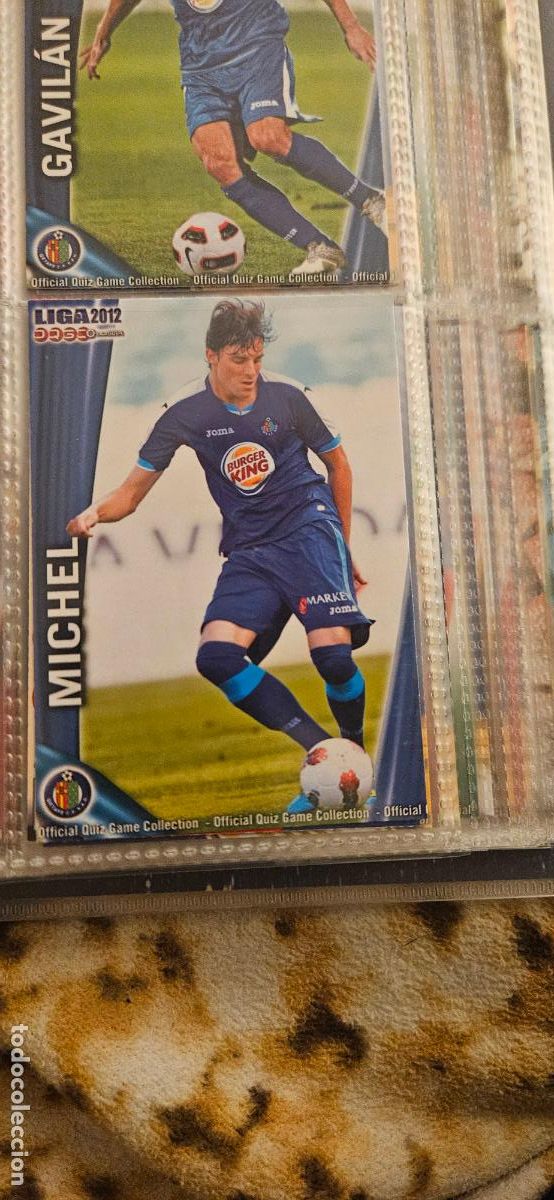 Cartes &agrave; collectionner de Football: 423 Michel - Getafe CF - quiz game 2011 2012 sport mundicromo trading card