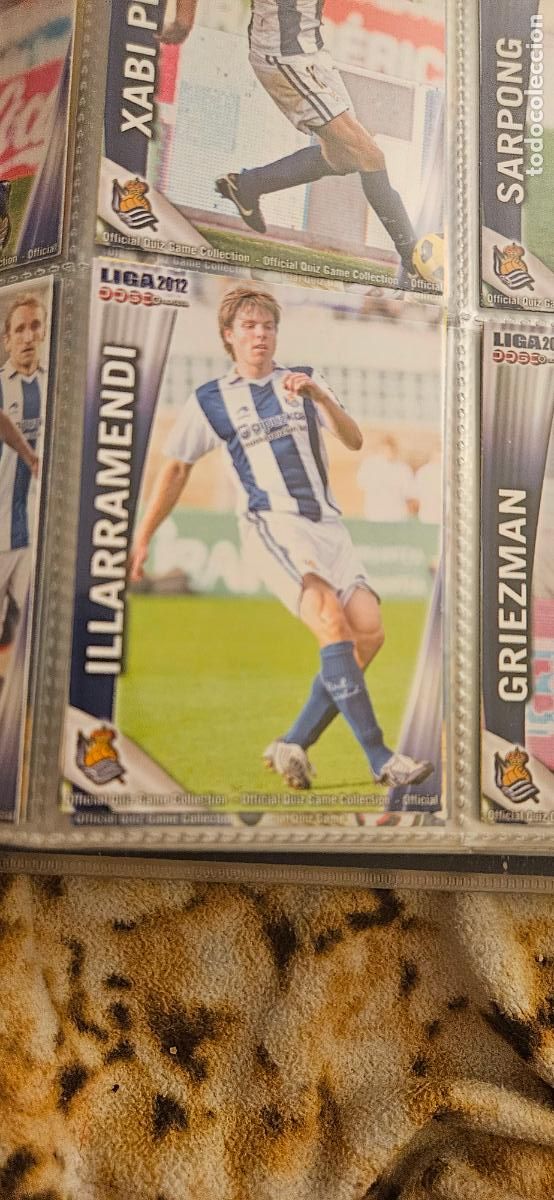 Cartes &agrave; collectionner de Football: 395 Asier Illarramendi - Real Sociedad - quiz game 2011 2012 sport mundicromo trading card