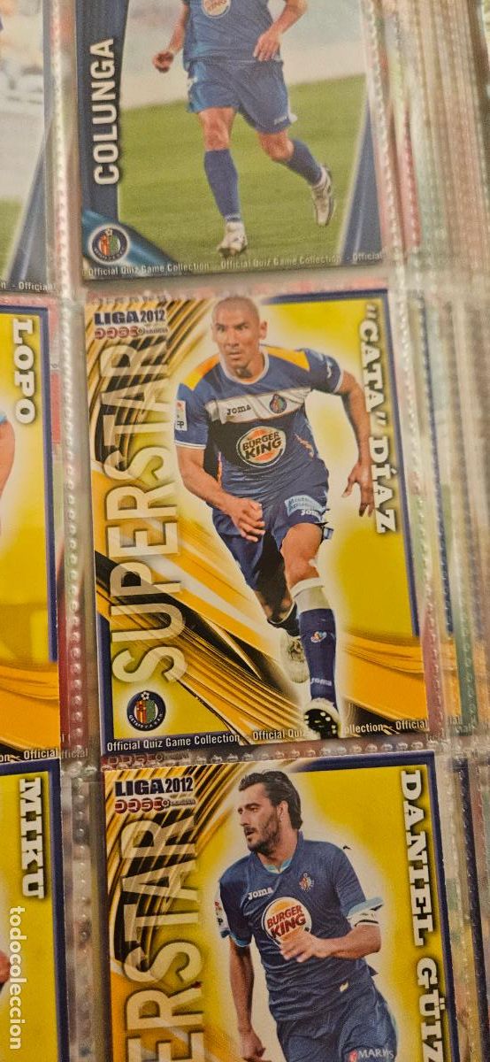 Cartes &agrave; collectionner de Football: 429 S.S. Cata D&iacute;az - Getafe CF - quiz game 2011 2012 sport mundicromo trading card