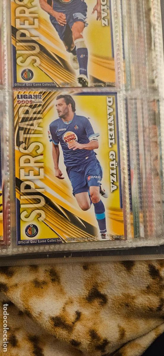 Cartes &agrave; collectionner de Football: 432 S.S. G&uuml;iza - Getafe CF - quiz game 2011 2012 sport mundicromo trading card