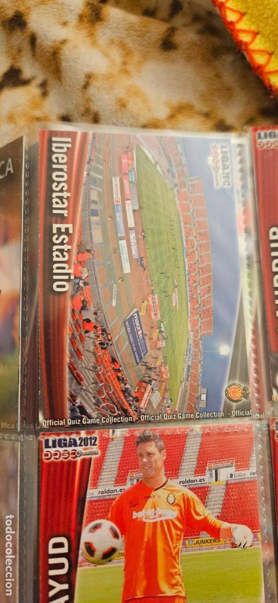 Cartes &agrave; collectionner de Football: 434 Estadio Iberostar - RCD Mallorca - quiz game 2011 2012 sport mundicromo trading card