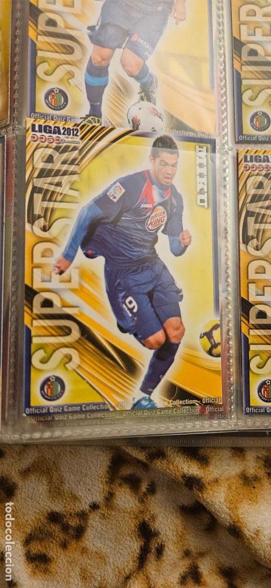 Cartes &agrave; collectionner de Football: 431 S.S. Miku - Getafe CF - quiz game 2011 2012 sport mundicromo trading card