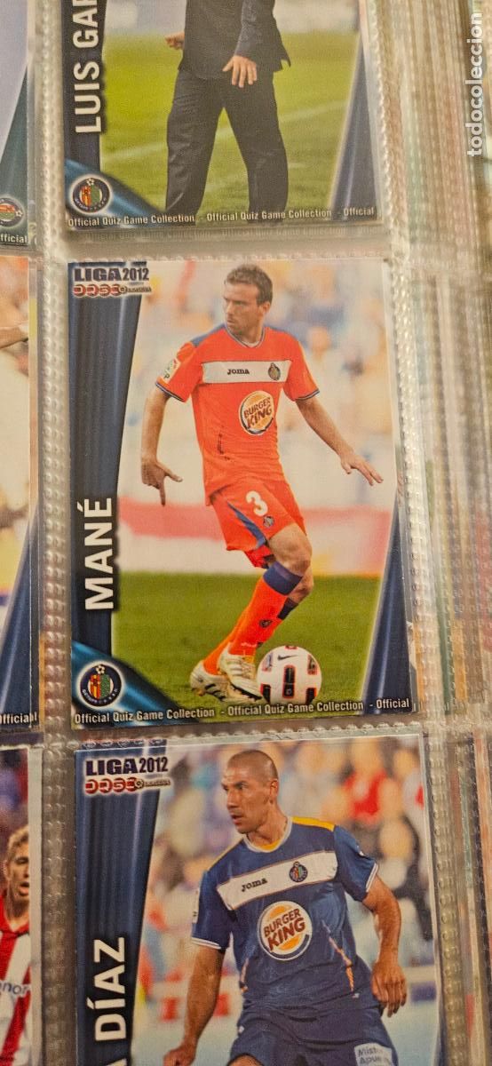 Cartes &agrave; collectionner de Football: 411 Man&eacute; - Getafe CF - quiz game 2011 2012 sport mundicromo trading card