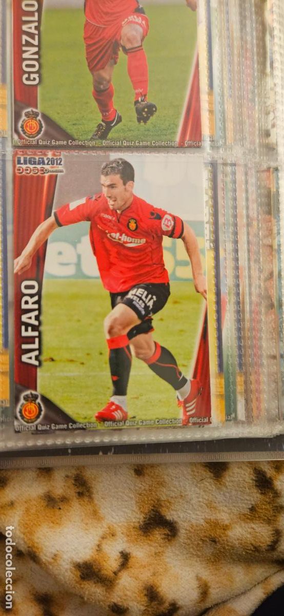 Football Stickers: 450 Alejandro Alfaro - RCD Mallorca - quiz game 2011 2012 sport mundicromo trading card